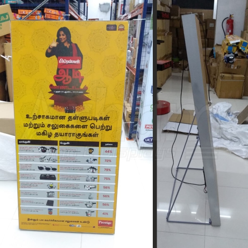 Fabric Signage Floor Standee
